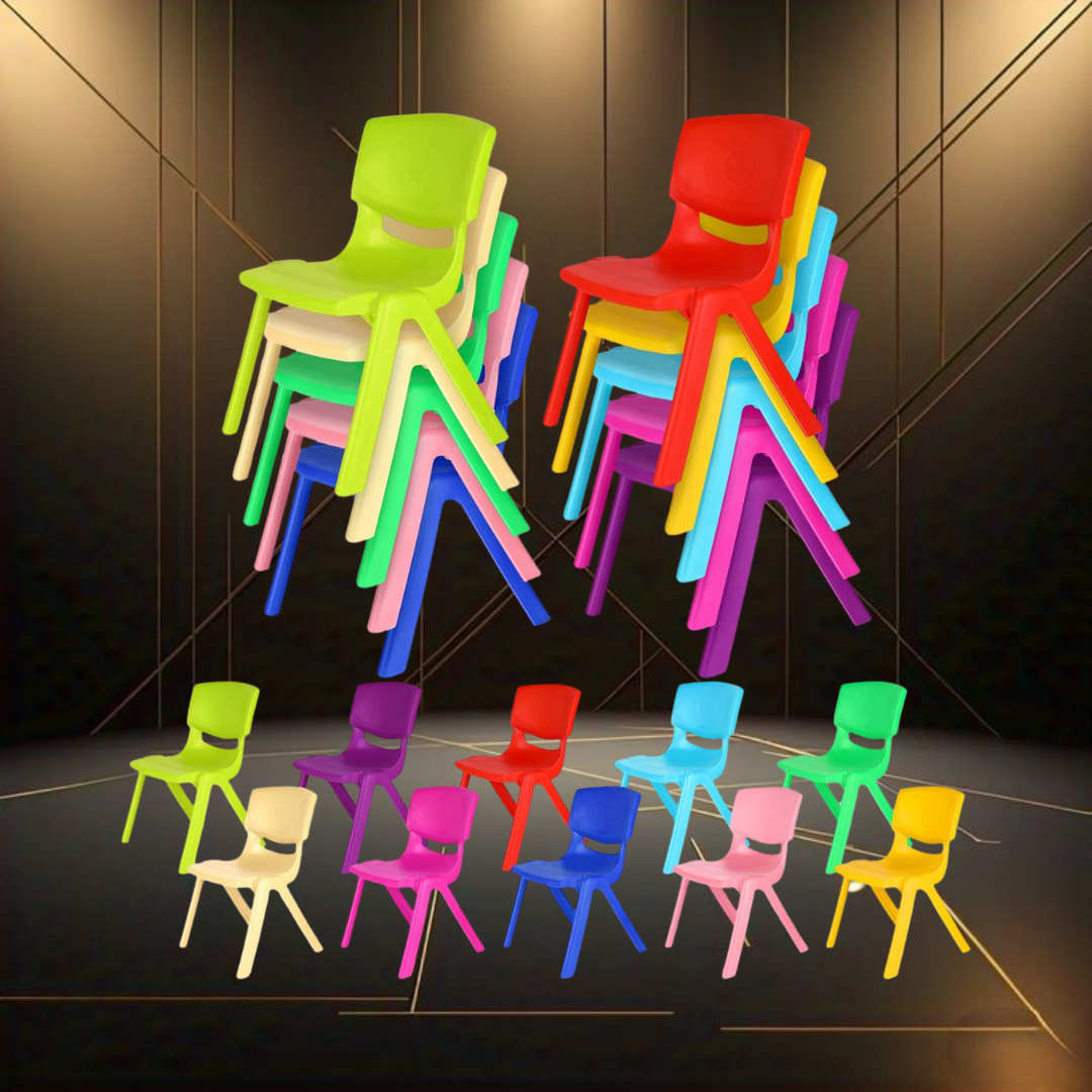 Plastic Kids School Chair - Image 3