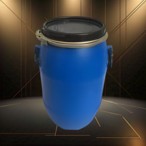 50L Plastic Open Top Drum 125x125